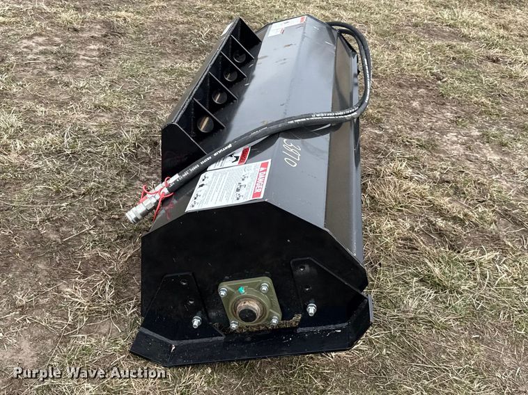 image for item DZ4347 2025 Mower King skid steer tiller