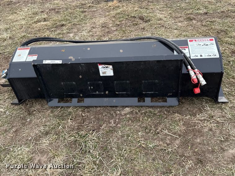 image for item DZ4347 2025 Mower King skid steer tiller