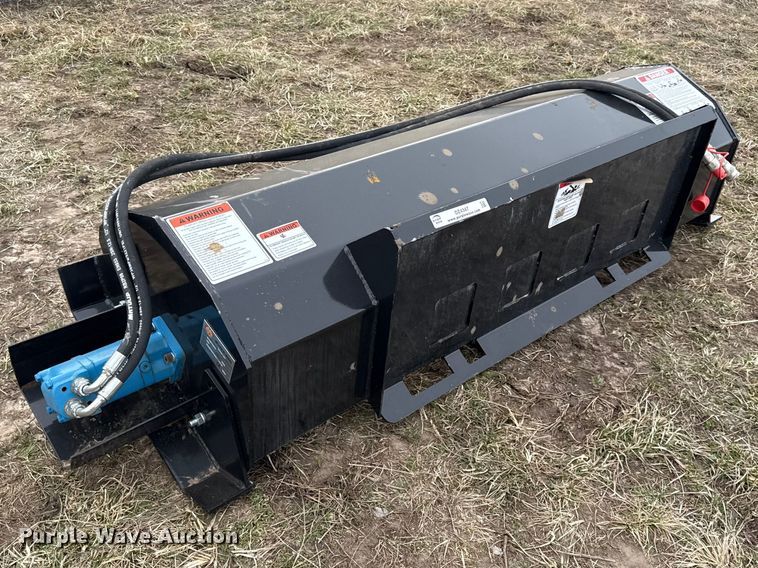 image for item DZ4347 2025 Mower King skid steer tiller