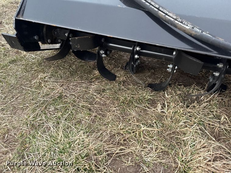 image for item DZ4347 2025 Mower King skid steer tiller