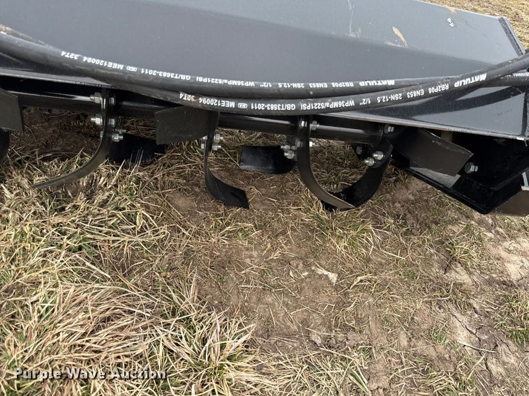 image for item DZ4347 2025 Mower King skid steer tiller