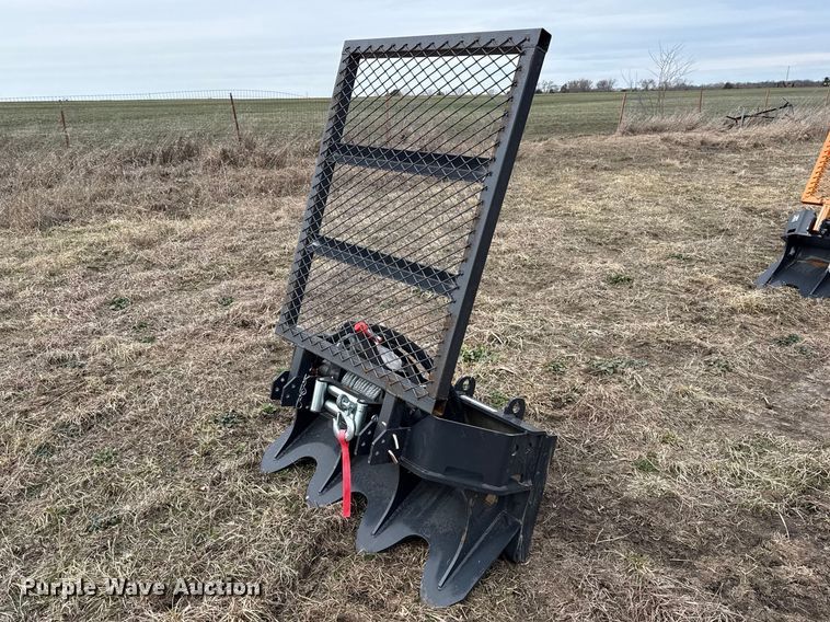 image for item DZ4350 2025 Land Honor skid steer winch