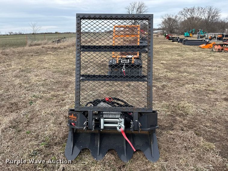 image for item DZ4350 2025 Land Honor skid steer winch