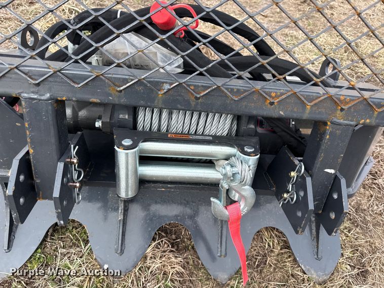 image for item DZ4350 2025 Land Honor skid steer winch