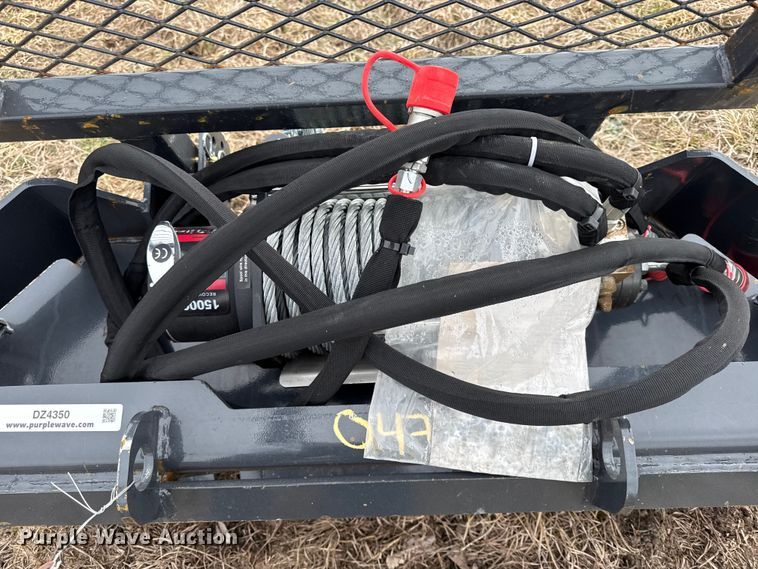 image for item DZ4350 2025 Land Honor skid steer winch