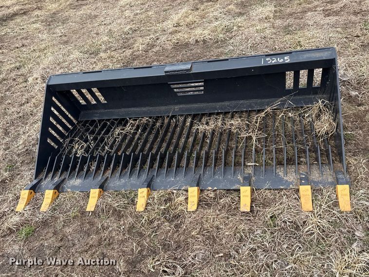 image for item DZ4351 2025 Land Honor Rock bucket skid steer rock bucket