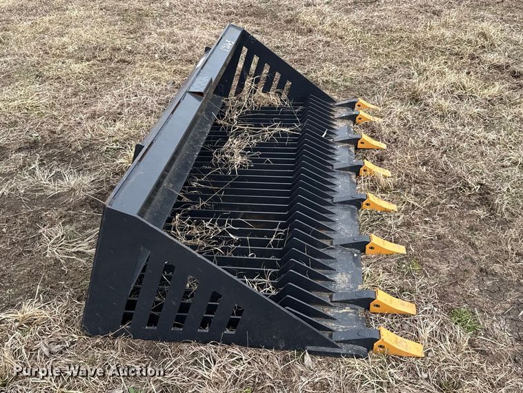 image for item DZ4351 2025 Land Honor Rock bucket skid steer rock bucket