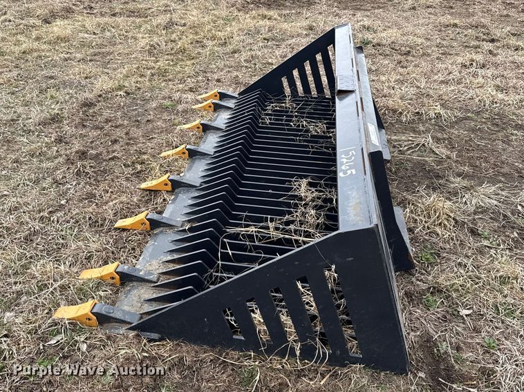 image for item DZ4351 2025 Land Honor Rock bucket skid steer rock bucket