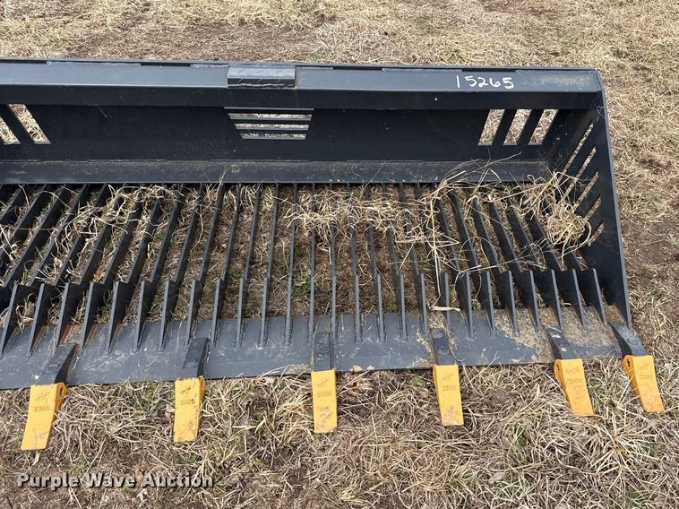 image for item DZ4351 2025 Land Honor Rock bucket skid steer rock bucket