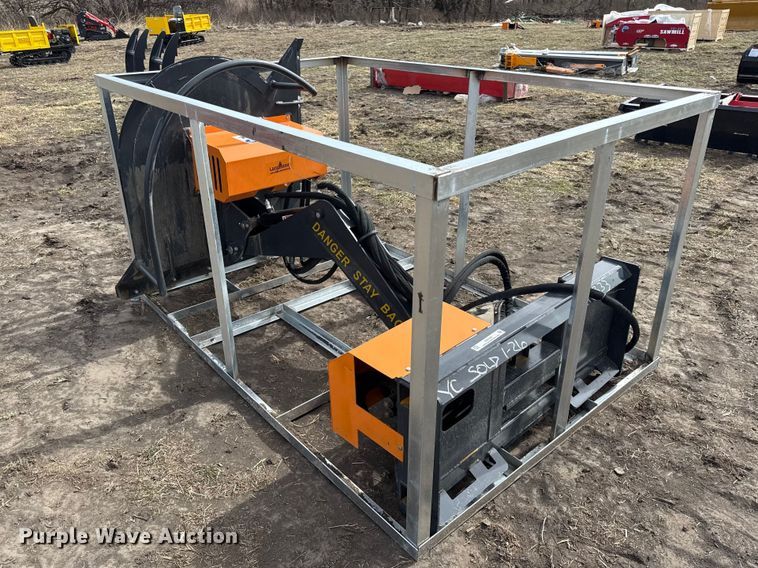 image for item DZ4360 2025 Land Honor ABC-13-125A skid steer boom mower