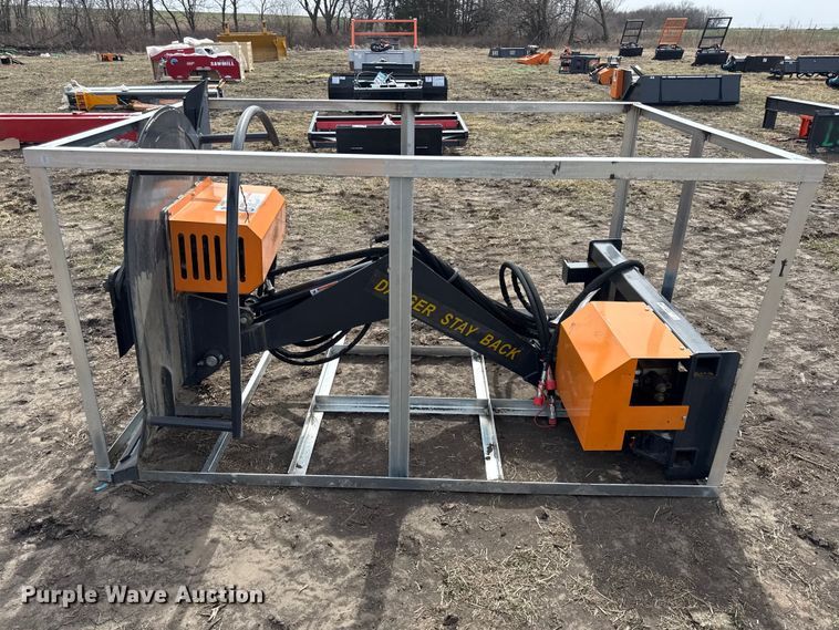 image for item DZ4360 2025 Land Honor ABC-13-125A skid steer boom mower