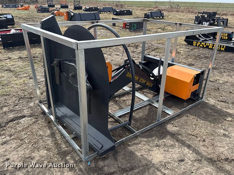 image for item DZ4360 2025 Land Honor ABC-13-125A skid steer boom mower