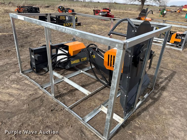 image for item DZ4360 2025 Land Honor ABC-13-125A skid steer boom mower