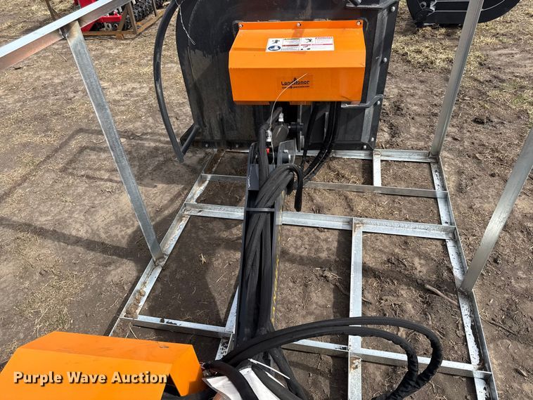 image for item DZ4360 2025 Land Honor ABC-13-125A skid steer boom mower