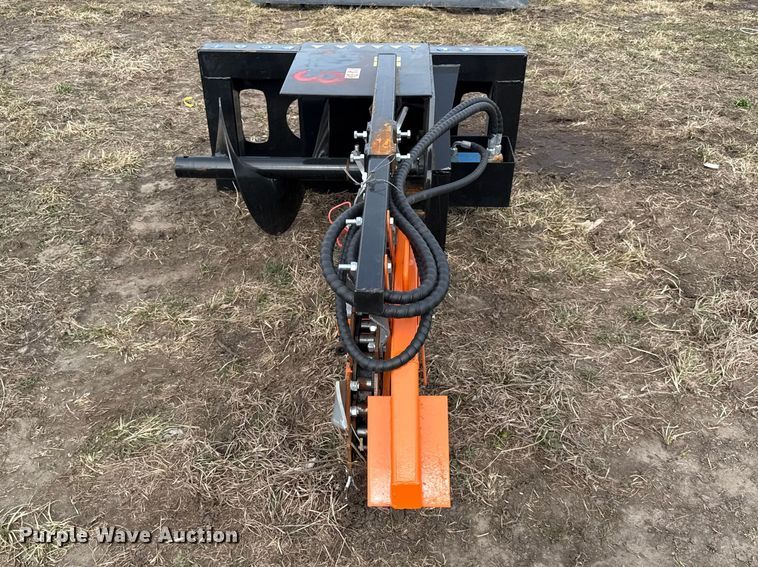 image for item DZ4363 2025 Mower King ECSSCT72 skid steer trencher