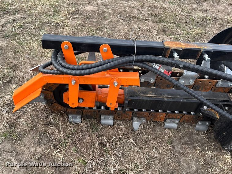 image for item DZ4363 2025 Mower King ECSSCT72 skid steer trencher