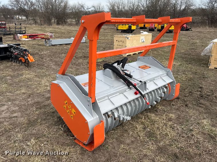 image for item DZ4364 2025 WIG XN-THJ-72 skid steer mulcher