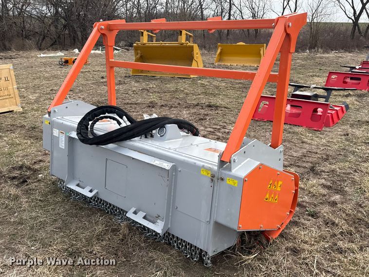 image for item DZ4364 2025 WIG XN-THJ-72 skid steer mulcher