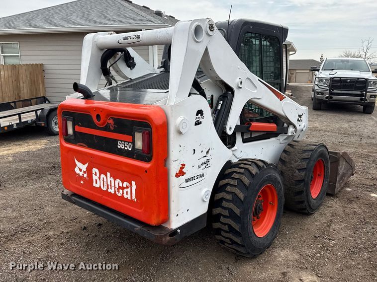 image for item DZ5142 2017 Bobcat S650 skid steer loader