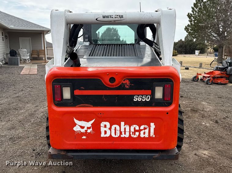 image for item DZ5142 2017 Bobcat S650 skid steer loader