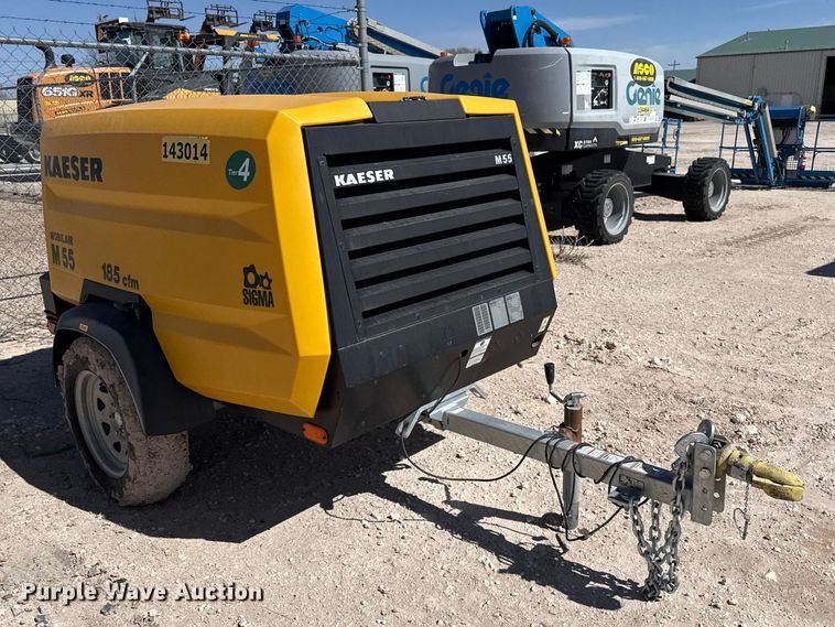 image for item DZ5164 2022 Kaeser M55 air compressor