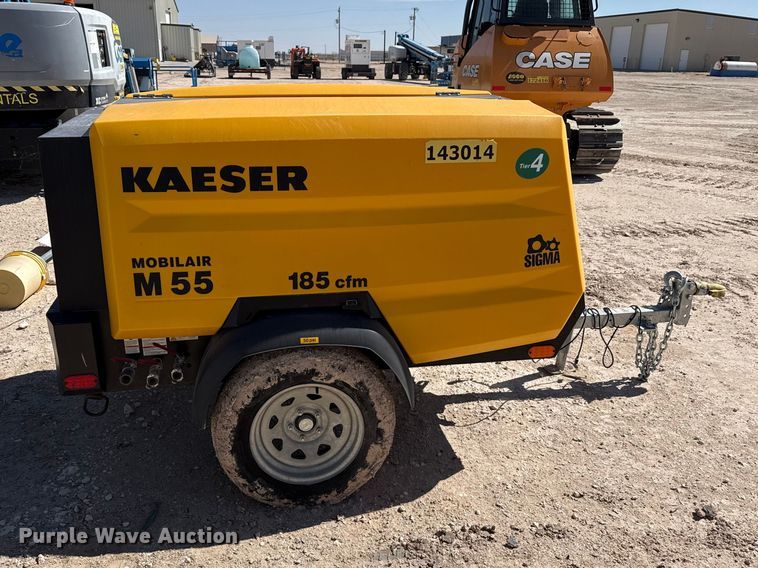 image for item DZ5164 2022 Kaeser M55 air compressor