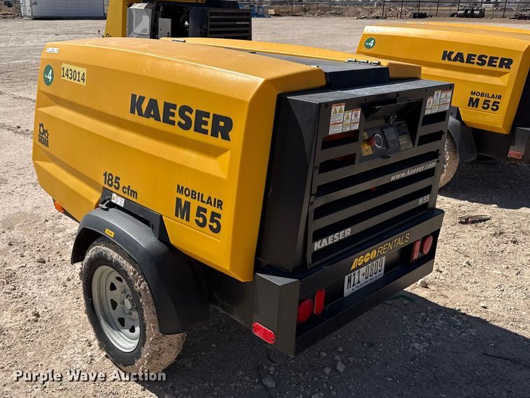image for item DZ5164 2022 Kaeser M55 air compressor