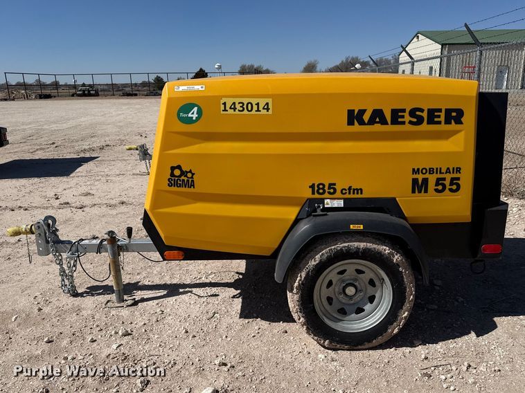 image for item DZ5164 2022 Kaeser M55 air compressor
