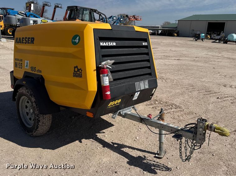 image for item DZ5165 2022 Kaeser M55 air compressor