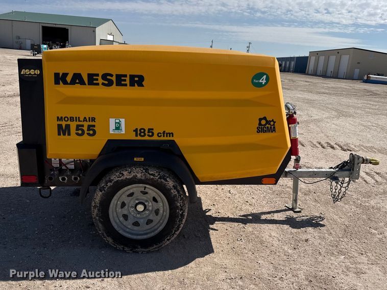 image for item DZ5165 2022 Kaeser M55 air compressor