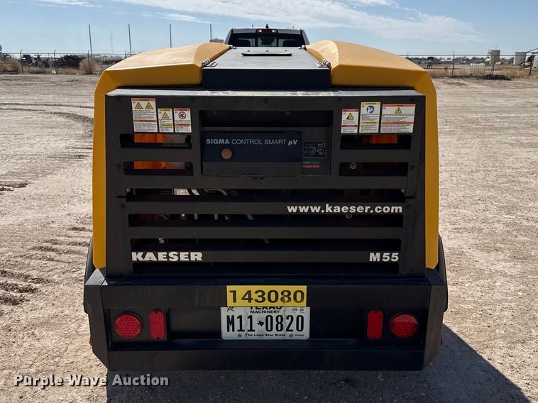 image for item DZ5165 2022 Kaeser M55 air compressor