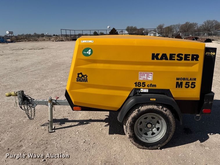 image for item DZ5165 2022 Kaeser M55 air compressor