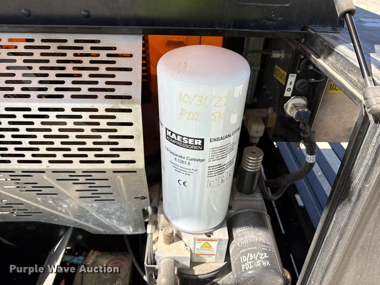 image for item DZ5165 2022 Kaeser M55 air compressor