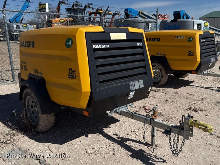 image for item DZ5166 2022 Kaeser M55 air compressor