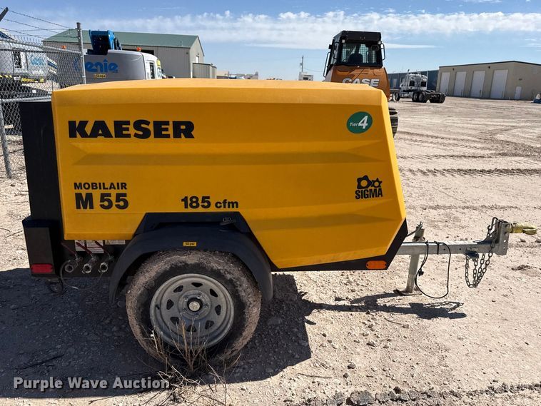 image for item DZ5166 2022 Kaeser M55 air compressor