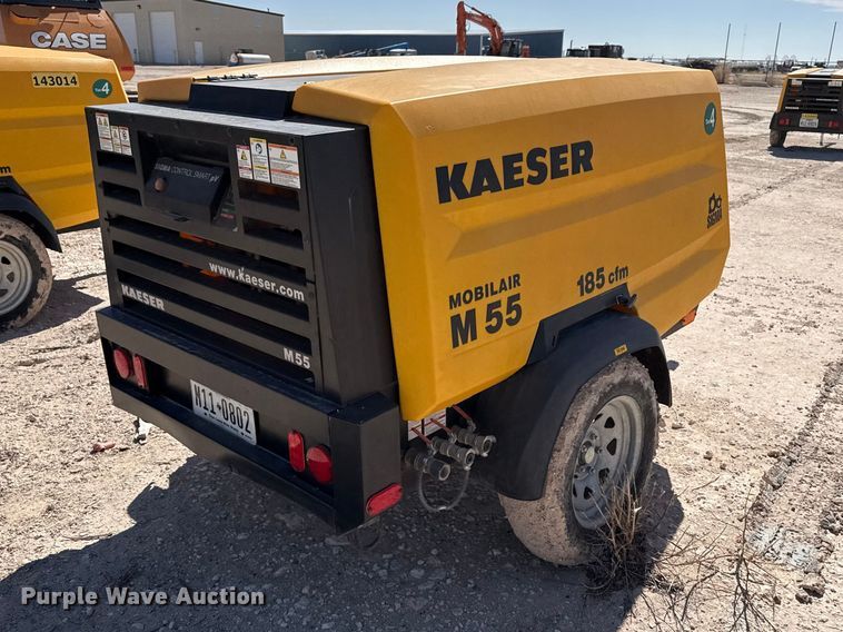 image for item DZ5166 2022 Kaeser M55 air compressor