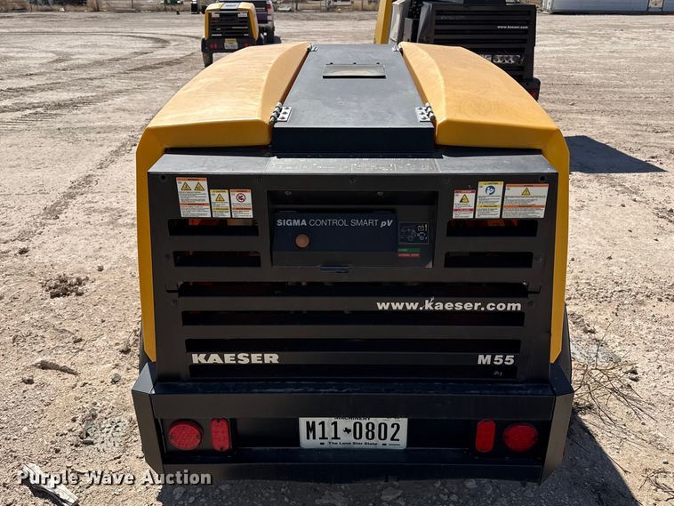 image for item DZ5166 2022 Kaeser M55 air compressor