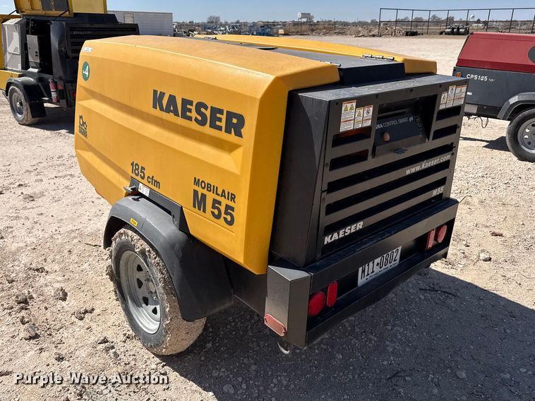 image for item DZ5166 2022 Kaeser M55 air compressor