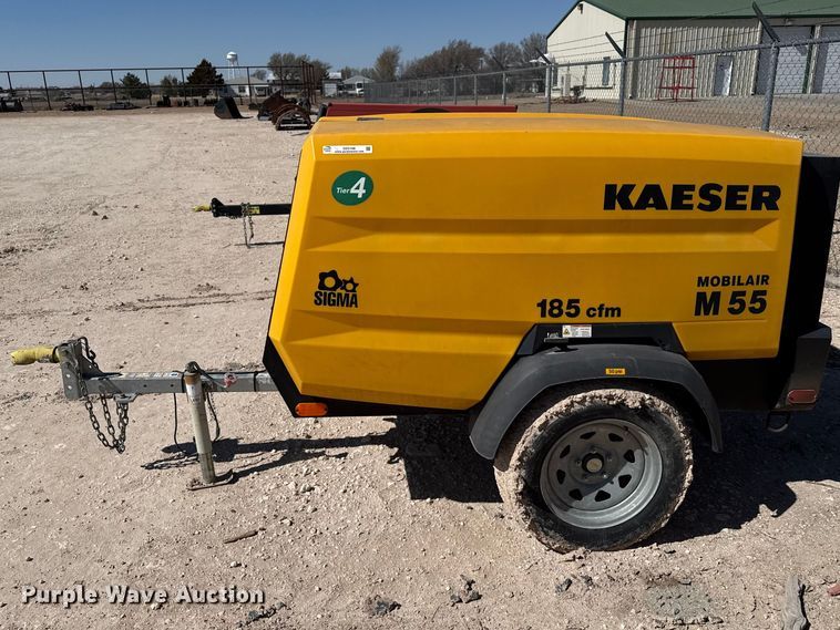 image for item DZ5166 2022 Kaeser M55 air compressor