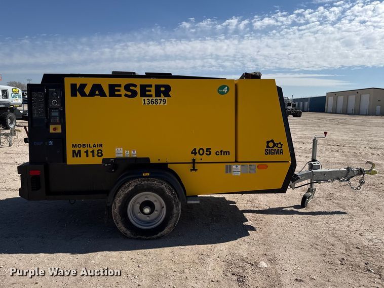 image for item DZ5167 2022 Kaeser M118 air compressor