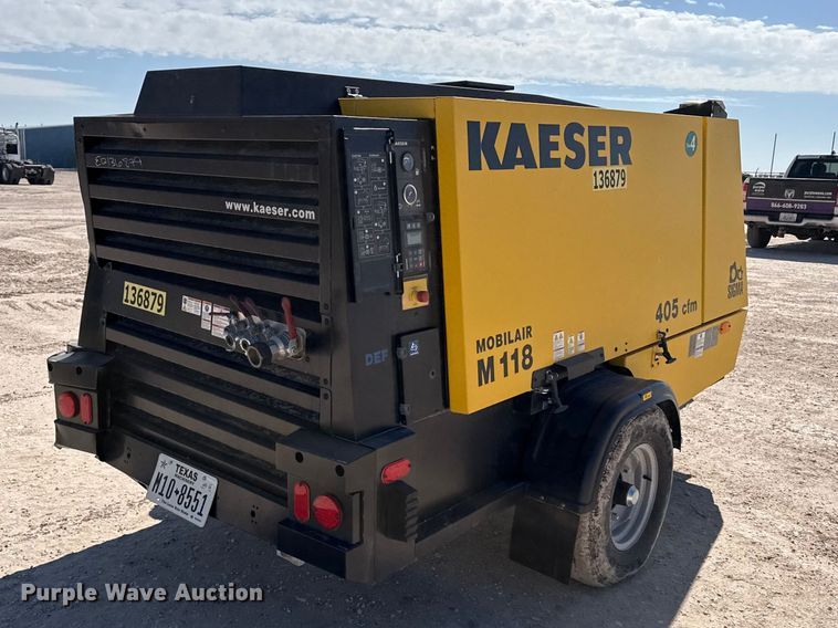 image for item DZ5167 2022 Kaeser M118 air compressor