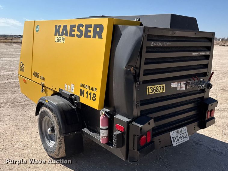 image for item DZ5167 2022 Kaeser M118 air compressor