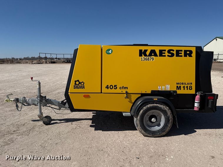 image for item DZ5167 2022 Kaeser M118 air compressor