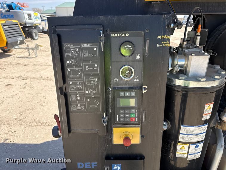 image for item DZ5167 2022 Kaeser M118 air compressor