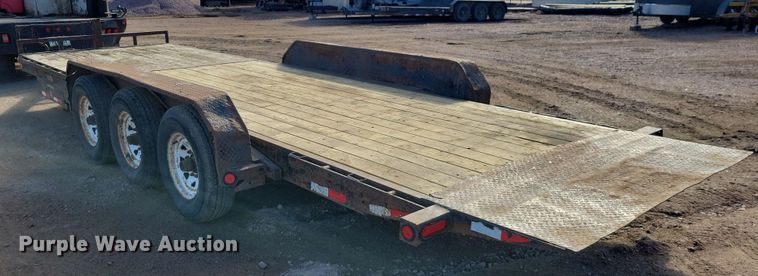 image for item EA2843 2015 PJ tilt deck utility trailer