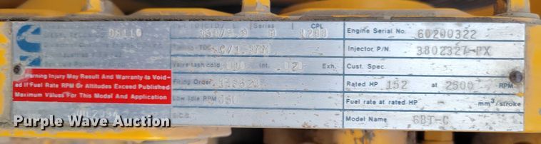 image for item EA2849 1990 DynaPac CA251D single drum vibratory roller