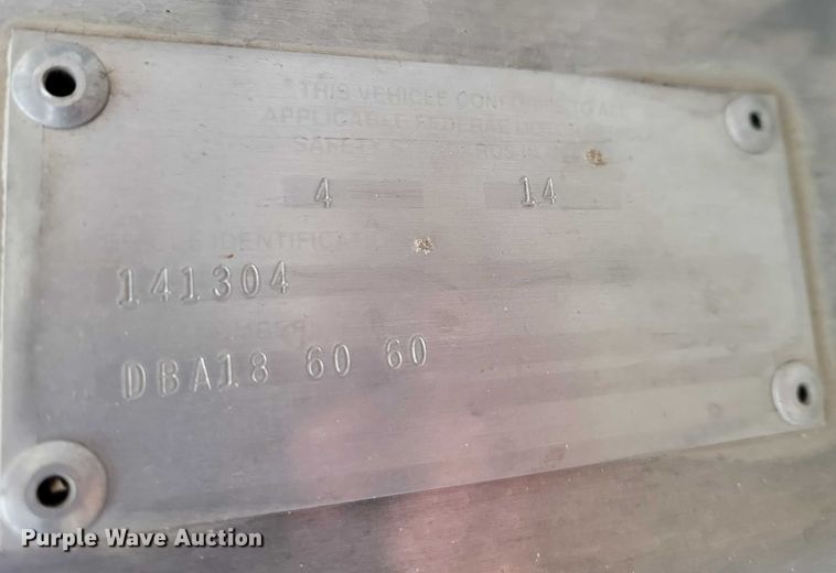 image for item EA2851 Don's DBA18 60 60 dump bed