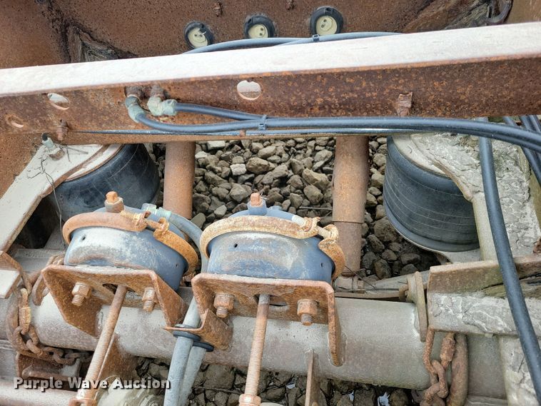 image for item EA2852 1990 Trail King TK100DG lowboy equipment trailer