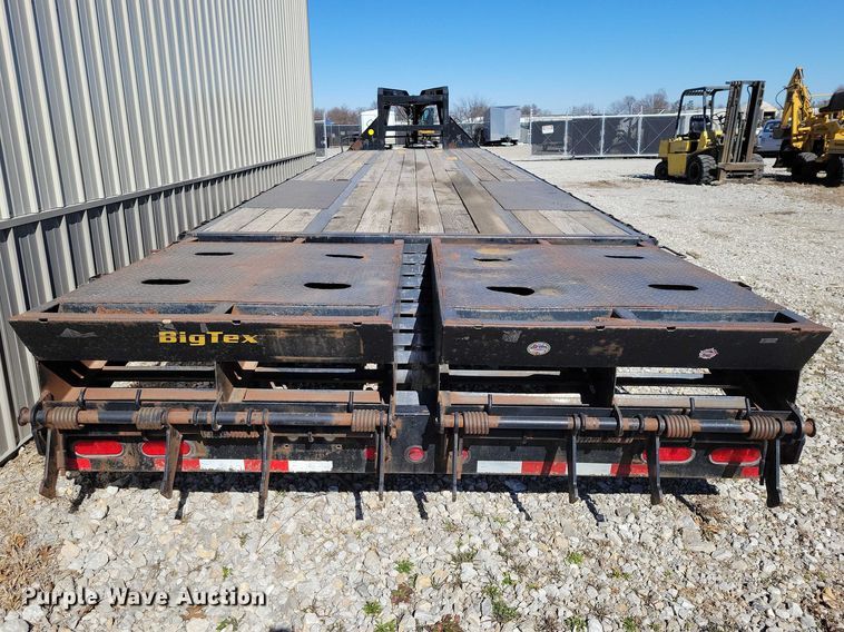 image for item EA2870 2016 Big Tex 22GN HD equipment trailer