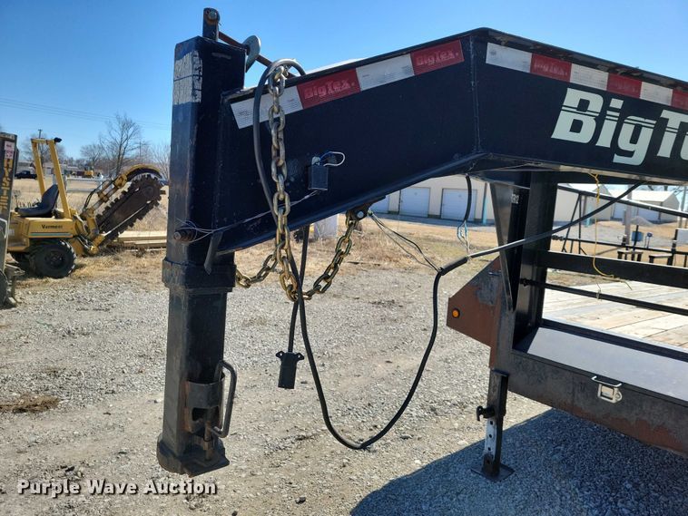 image for item EA2870 2016 Big Tex 22GN HD equipment trailer